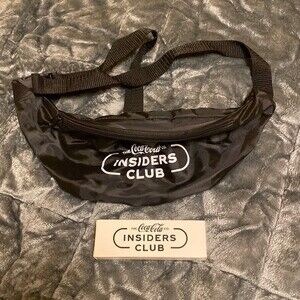 COCA COLA Insiders Club Fanny Pack and Deck of Cards